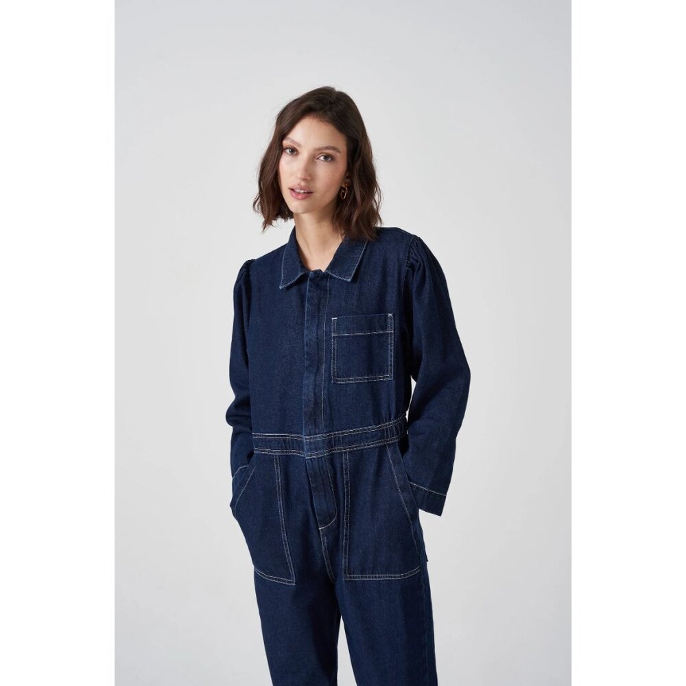 Seventy + Mochi Lorna All In One Jumpsuit in Dark Vintage - Size 6 NWOT